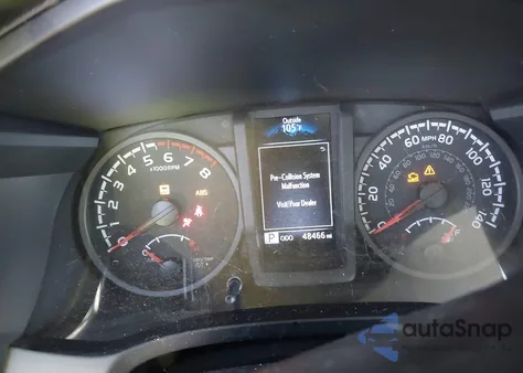 2022 Toyota Tacoma Sr из США, поврежденный, VIN 3TYAX5GNXNT049567